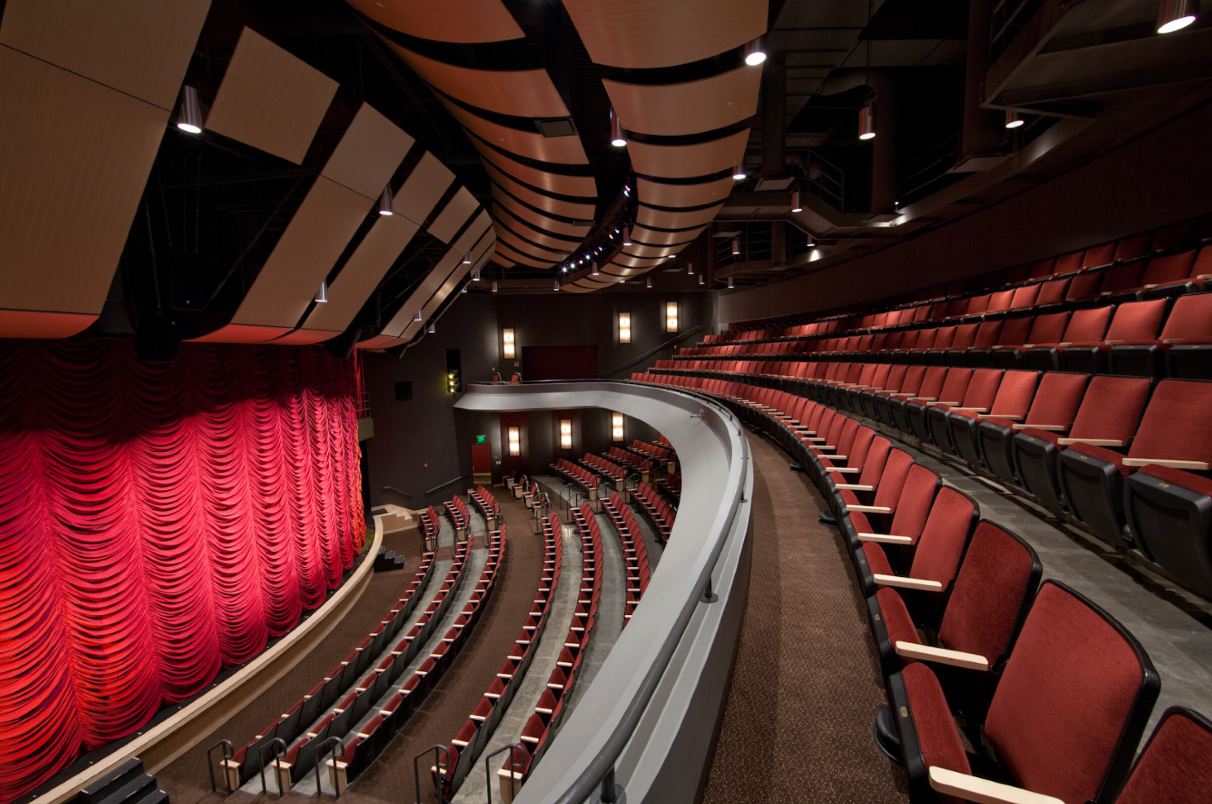 Theater balcony